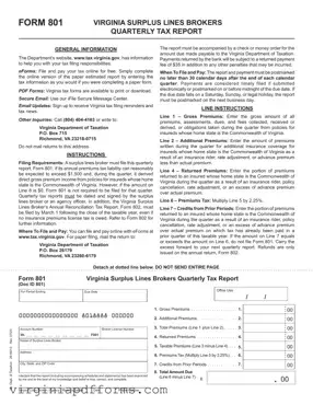 Fill in a Valid Virginia 801 Template